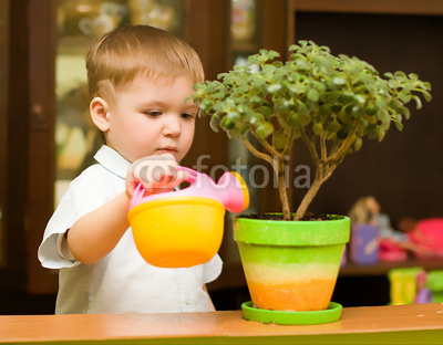 Уход за растениями с детства